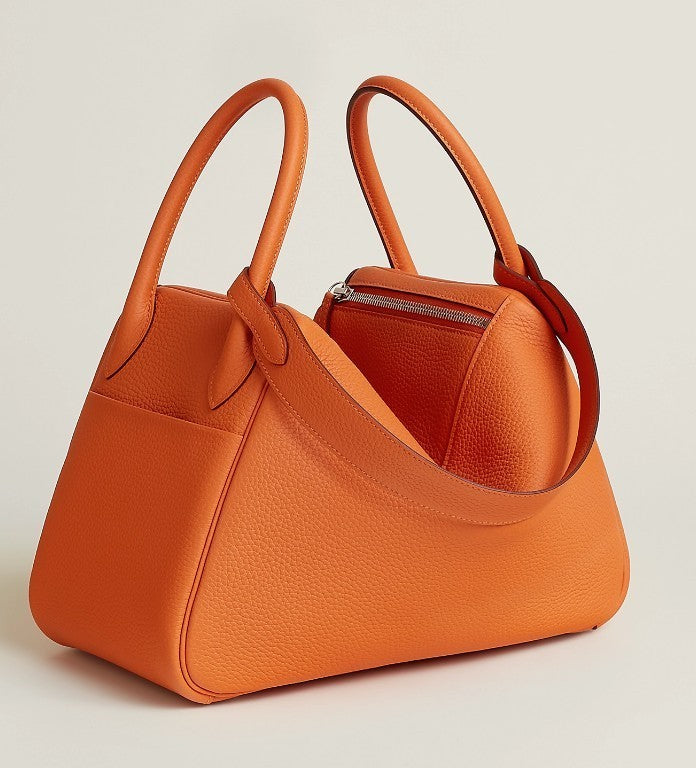 【希少！ リンディ 30】HERMES Lindy ショルダー 金具ゴールド