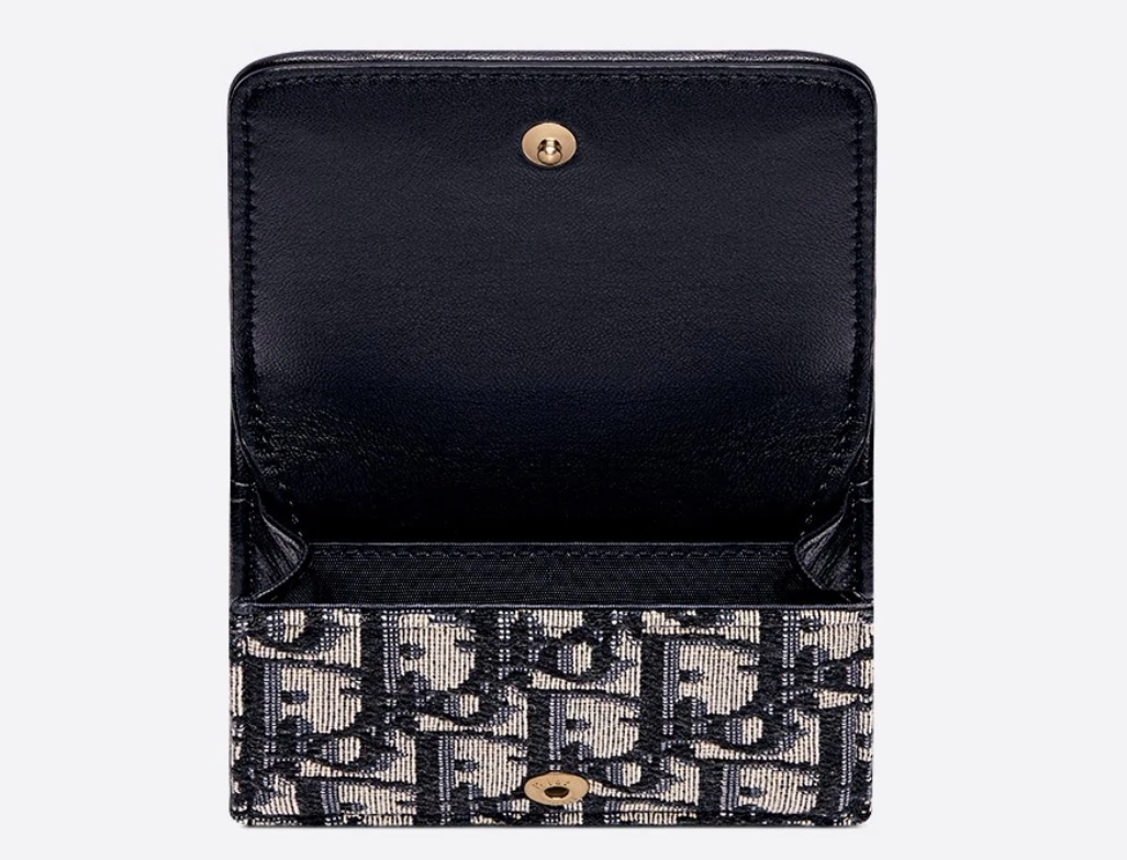 【DIOR】ディオール オブリーク 30 MONTAIGNE コンパクト財布