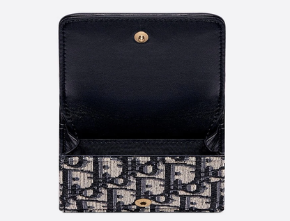 【DIOR】ディオール オブリーク 30 MONTAIGNE コンパクト財布