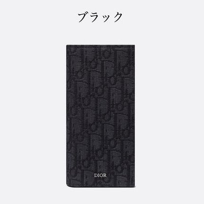すぐ届く【DIOR】ディオール オブリーク ジャカード 長財布