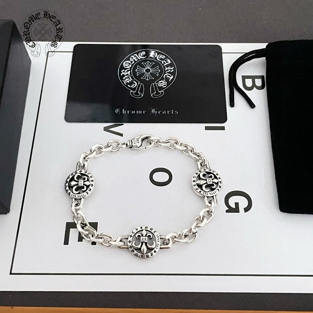 【CHROME HEARTS】ブレスレット、ファッションシンプルなスタイル