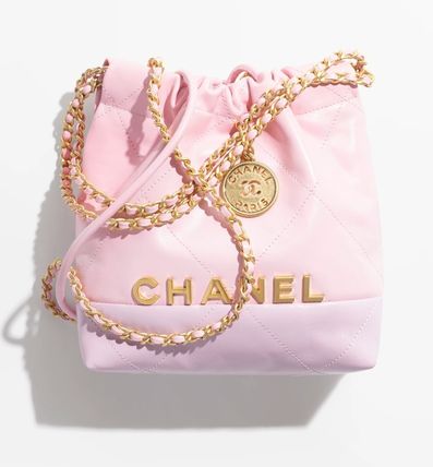 ★可愛すぎるカラー♪【CHANEL】CHANEL22 ハンドバッグ★