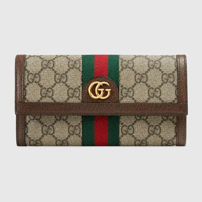 【-gucci】国内即発-gucci-オフィディア-ggモチーフ長財布-コンチネンタル
