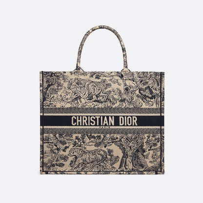 【DIOR】入手困難！セレブ芸能人御用達・ロゴ アニマル 刺繍 バッグ トート 選べる4色