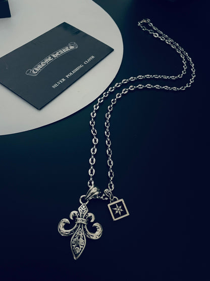 【CHROME HEARTS】ネックレス、新しいネックレス万能シンプルファッションオーナメント12