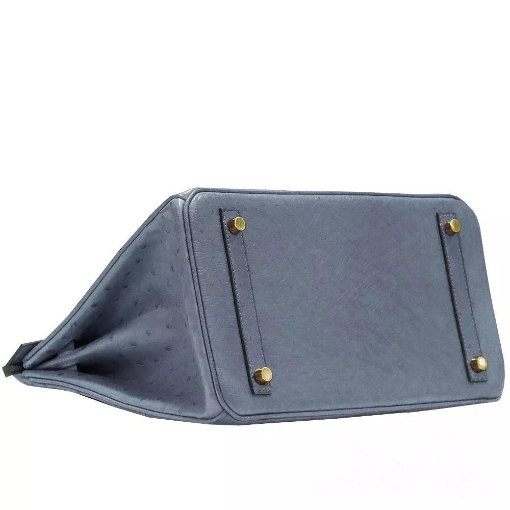 【HERMES】エルメス バーキン 30cm オーストリッチ ゴールド金具