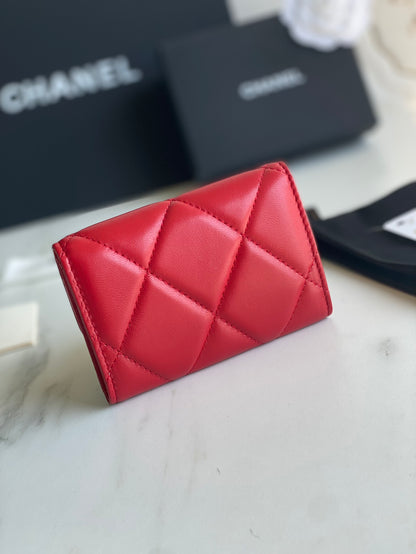 CHANEL 19 FLAP CARD HOLDER AP1790