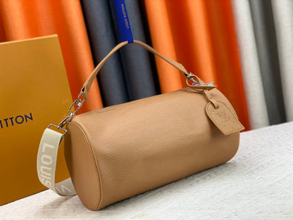 Louis Vuitton◇SoftPolochon ソフト筒型バッグ M46691