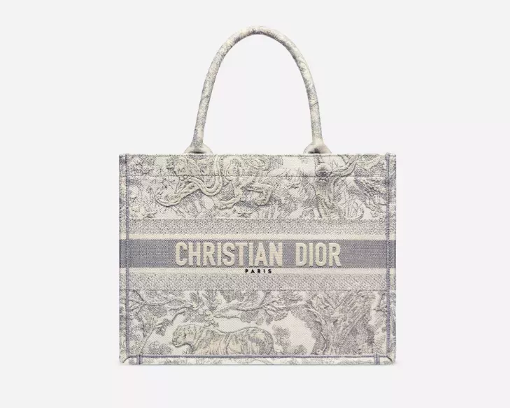 DIOR トワル ドゥ ジュイ スモールトートバッグ