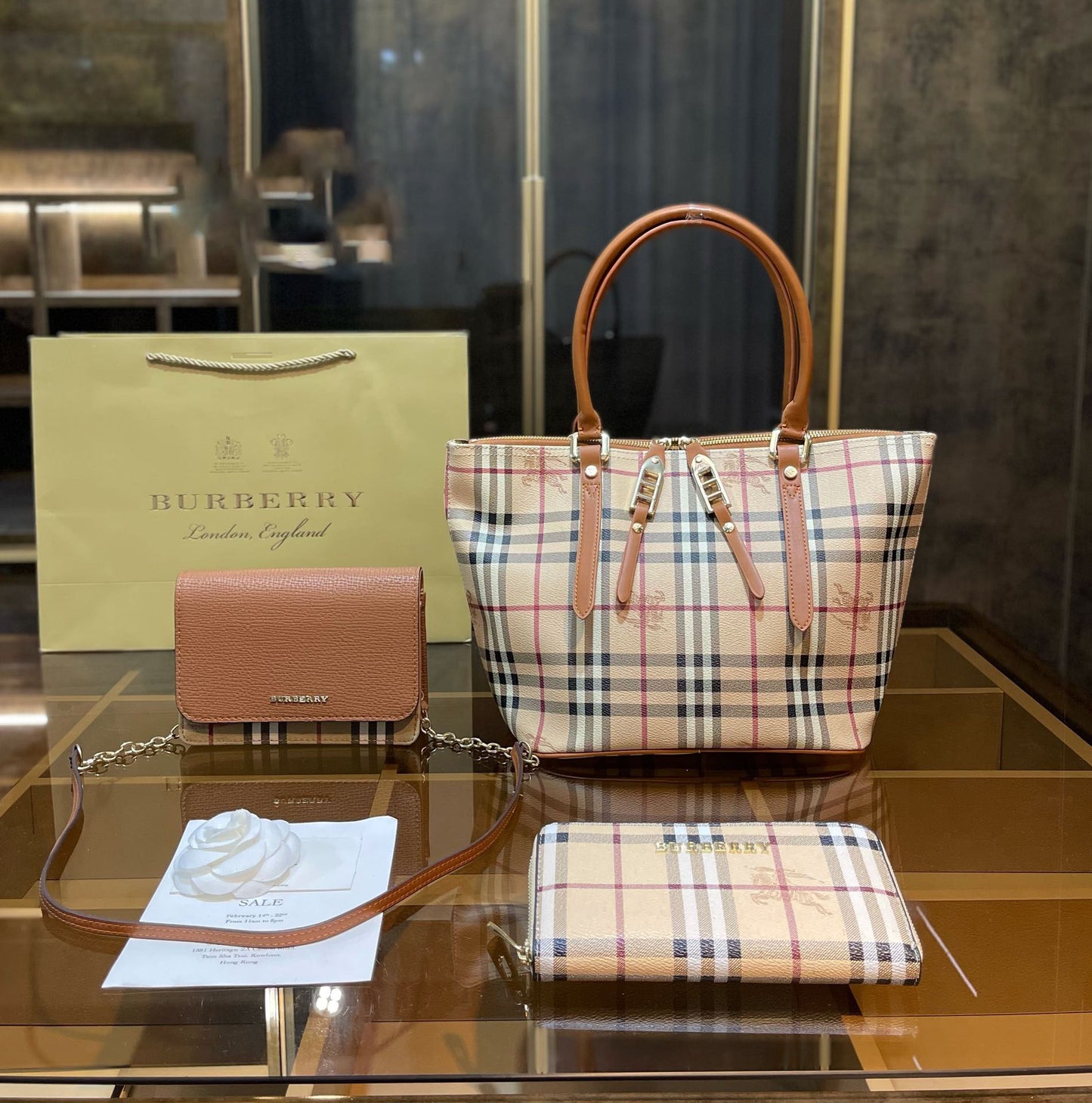 ☆送料・関税込☆BURBERRY★3点セット お得★正規品★