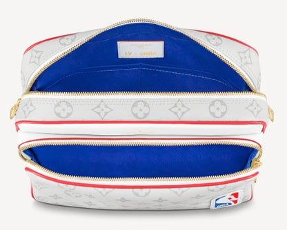 ♯LVXNBA*レア*【Vuitton】入手困難！上品スポーティ☆MESSENGER M45584M45583