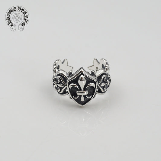 【Chrome Hearts】 男性と女性のためのクロエハートファッションパーソナリティリング