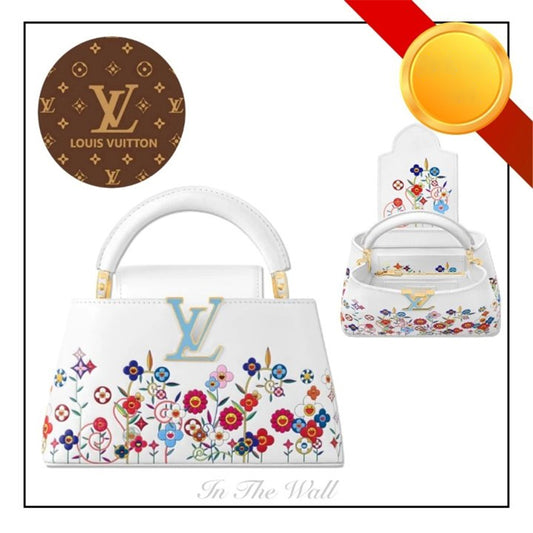 コラボ品【LOUIS VUITTON × 村上隆】Capucines East West Mini