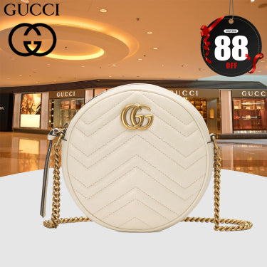 〔GGマーモント〕ラウンド ミニ ショルダーバッグ