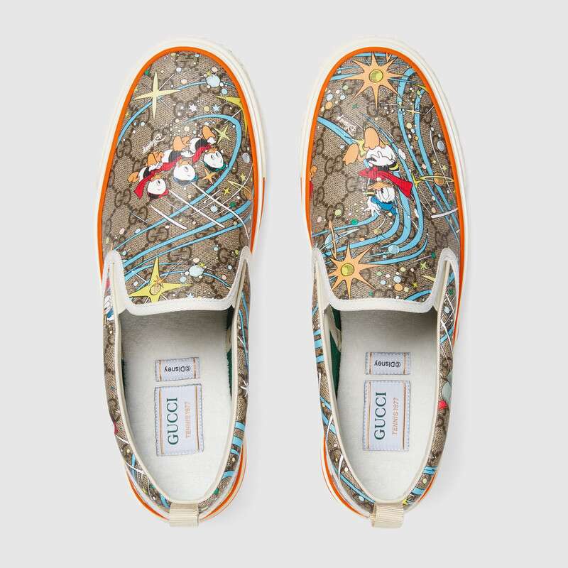 【GUCCIx DISNEY】ドナルド ダック メンズ スニーカー