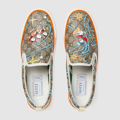 【GUCCIx DISNEY】ドナルド ダック メンズ スニーカー