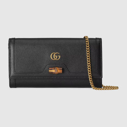 累積売上総額第１位【GUCCI★グッチ】チェーンウォレット