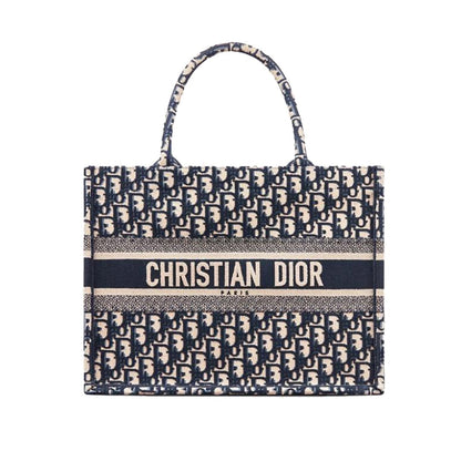 【DIOR】BOOK TOTE BAG 新木優子同項 セレブ芸能人御用達・国内発 Diorキャンバスブックトートバッグ