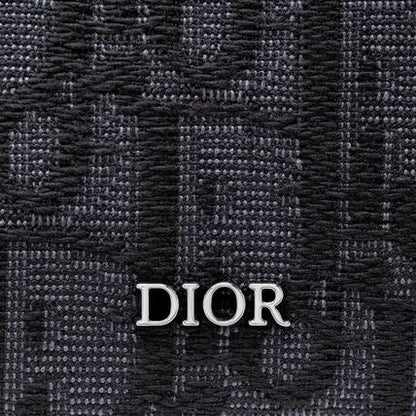 すぐ届く【DIOR】ディオール オブリーク ジャカード 長財布
