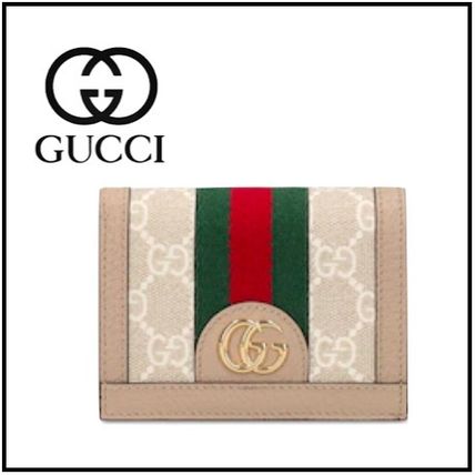 GUCCI グッチ OPHIDIA GG SUPREME コンパクトウォレット