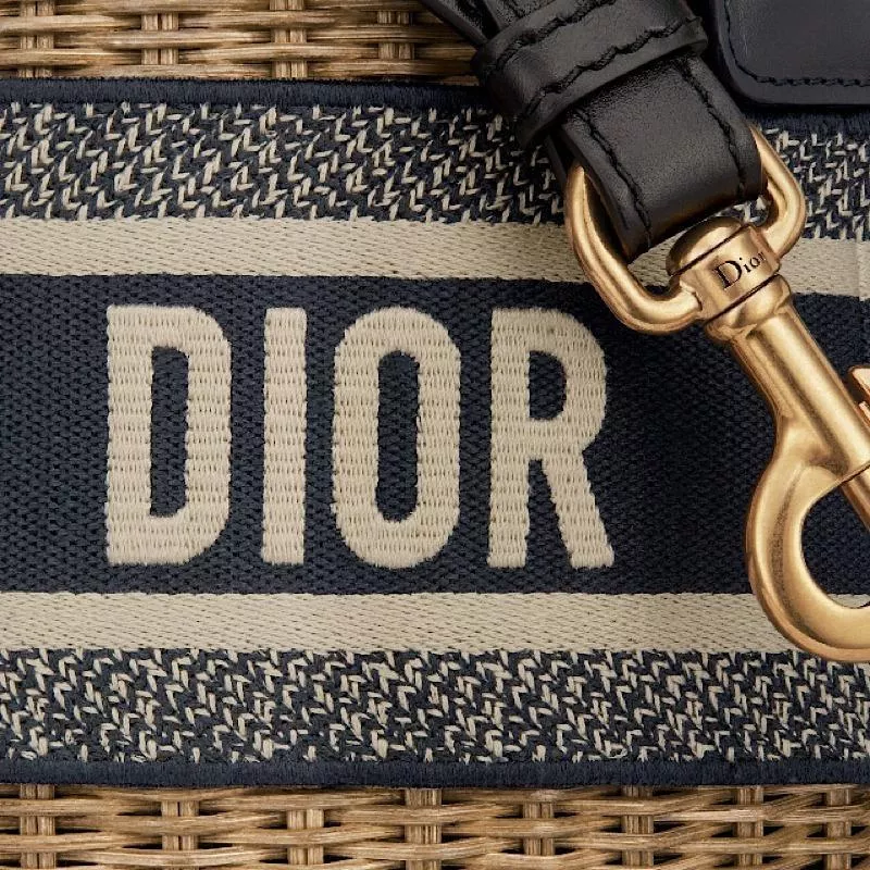 【DIOR】WICKER オブリーク ジャカード バケットバッグ