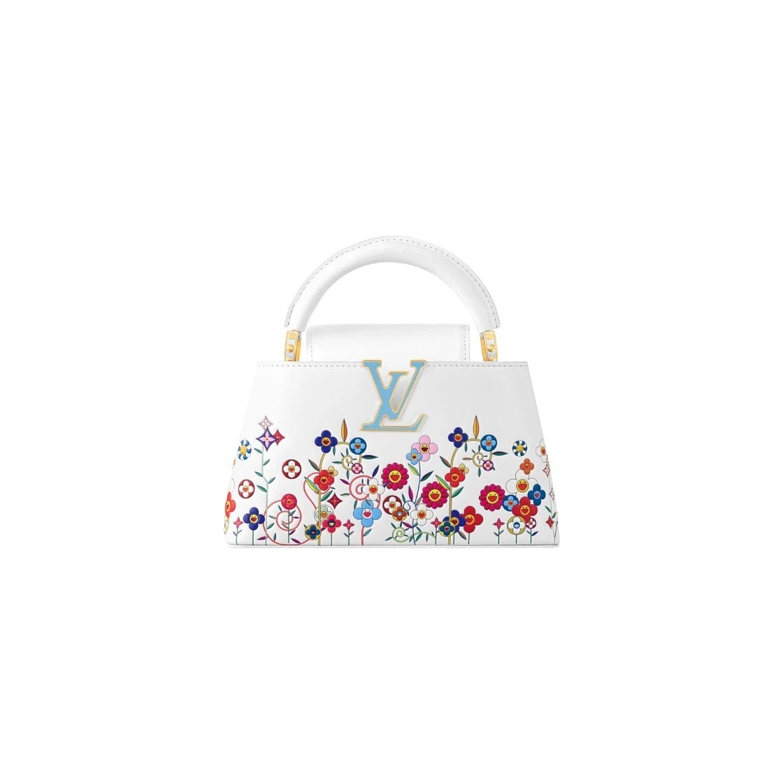 コラボ品【LOUIS VUITTON × 村上隆】Capucines East West Mini