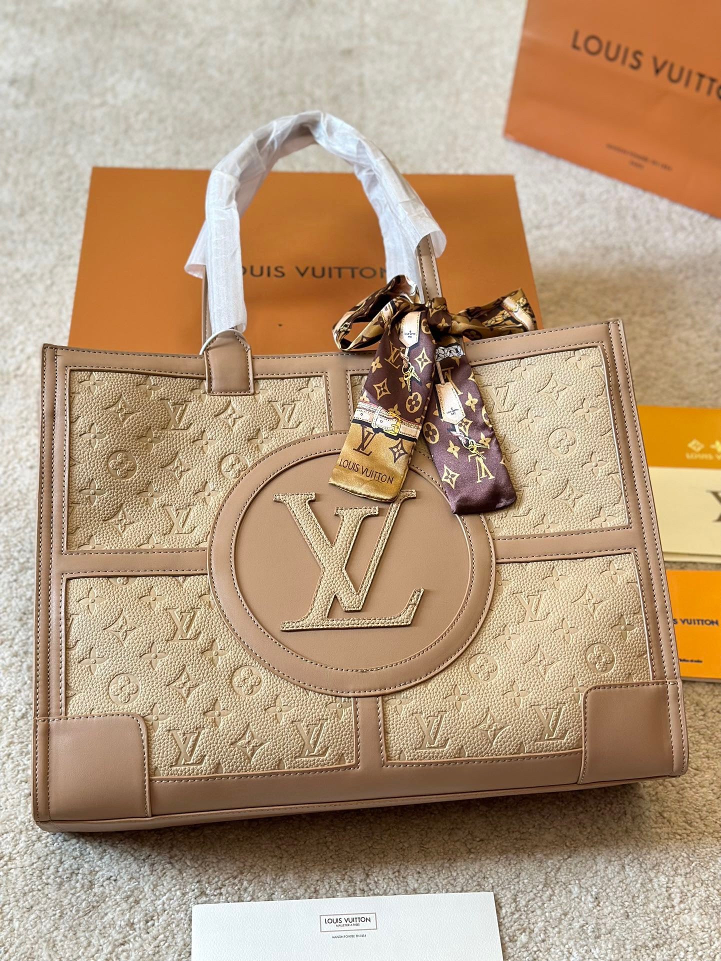 Louis vuitton 特大トートバッグ 大容量42cm【送料無料】