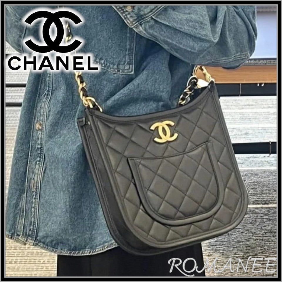 人気！【CHANEL】ホーボー ハンドバッグ ショルダーバッグ AS4532
