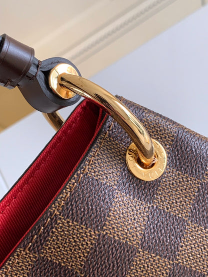 【Louis Vuitton】ヴィトン財布に合うトートバッグモノグラムダミエグレースフルPM【バッグ】