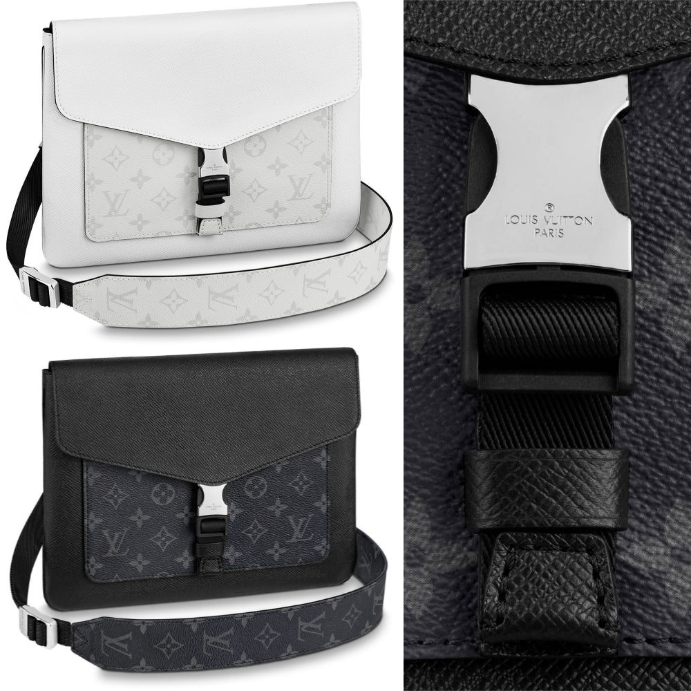 *LV*メンズ アウトドアフラップ モノグラムショルダーバッグ