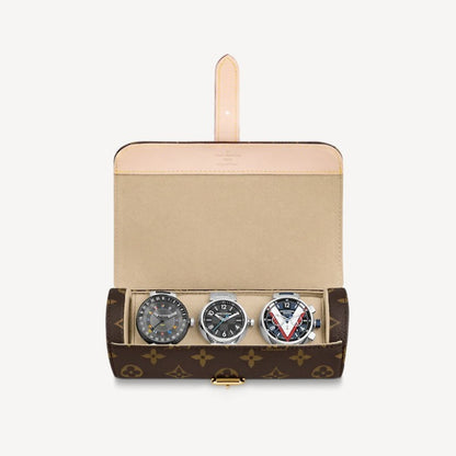 ３色展開【Louis Vuitton】エテュイ・3 モントル 腕時計ケース♪ N41137 M47530 M43385