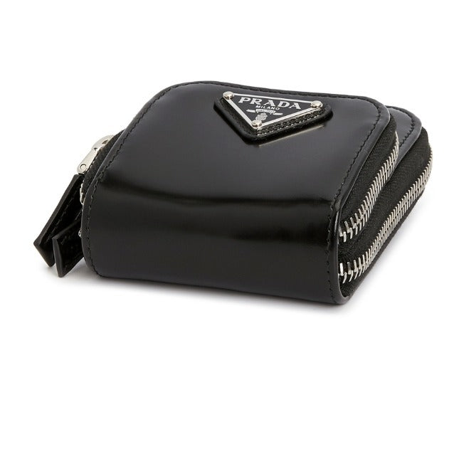 PRADA【関税/送料込】★BRUSHED LEATHER ミニクロスバッグ★