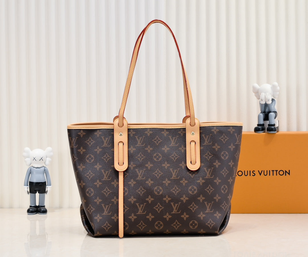 Louis Vuitton 新しいポータブル 58111 ショッピング バッグ