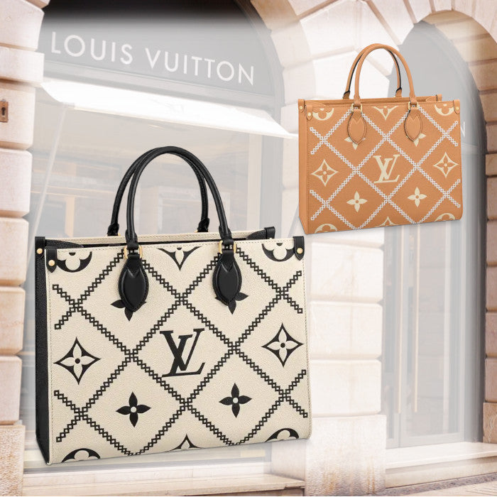 Louis Vuitton オンザゴー MM クリーム