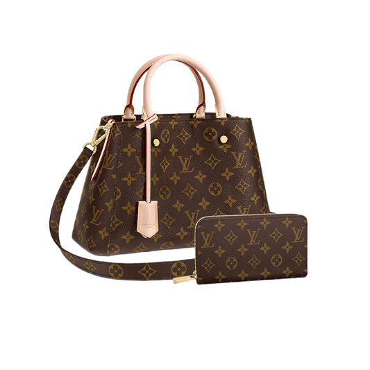 LOUIS VUITTON モンテーニュ BB 長財布 2点セット お得 M41055+M60017