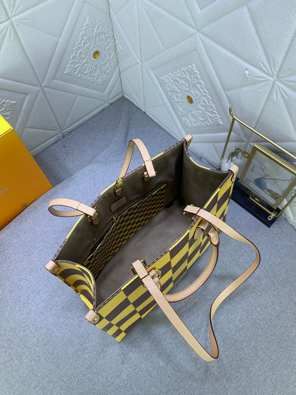 【LOUIS VUITTON】LV 新品ONTHEGO ミディアム ハンドバッグ