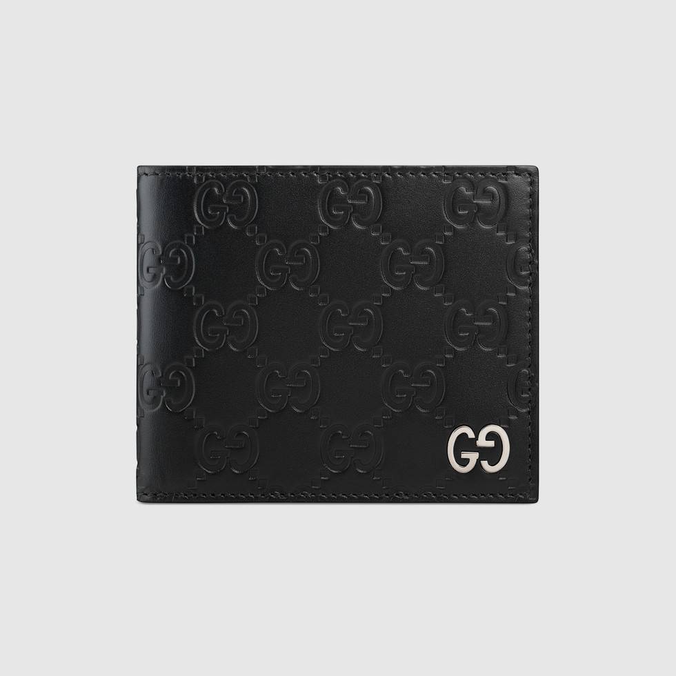 【GUCCI】(グッチ)折財布 メンズ 522869 CWC1N 1000 ブラック