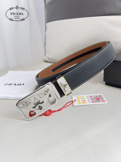 【PRADA】(プラダ) 3.5cmベルト メンズ