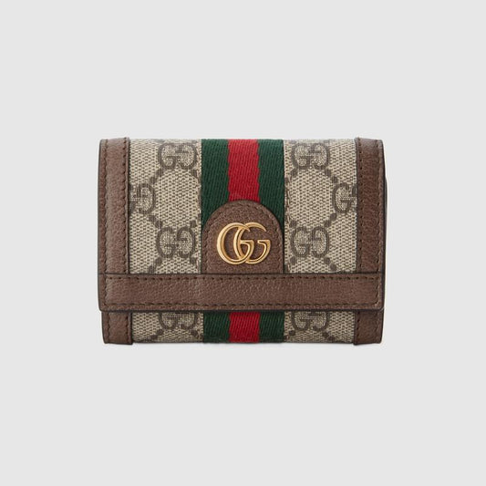 【GUCCI】LEON3月掲載 〔オフィディア〕二つ折り ウォレット