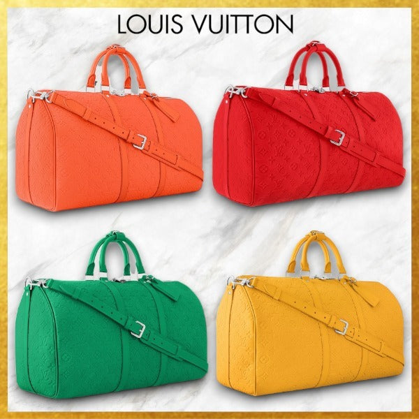 24SS メンズに人気 Louis Vuitton キーポル・バンドリエール 50 M23749 M23750 M23751 M23748
