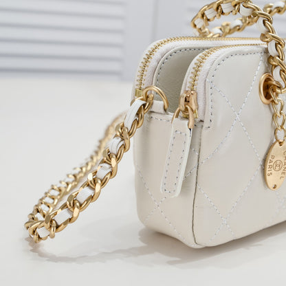 Chanel 23K gold coin chain bag-2 colors