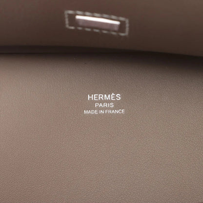 エルメス ジプシエールミニ エバーカラー エトゥープ シルバー金具