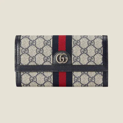 【-gucci】国内即発-gucci-オフィディア-ggモチーフ長財布-コンチネンタル