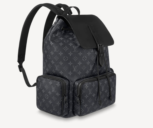 ◆大容量◆ LOUIS VUITTON バックパック バッグ トリオ 黒 M45538 SAC A DOS TRIO