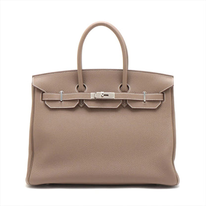エルメス バーキン35 トゴ エトゥープ シルバー金具
