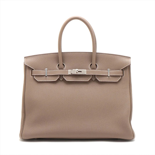 エルメス バーキン35 トゴ エトゥープ シルバー金具