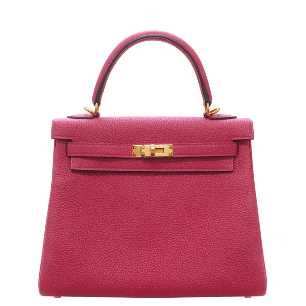 【HERMES】エルメス ケリー 25cm トゴ ゴールド金具