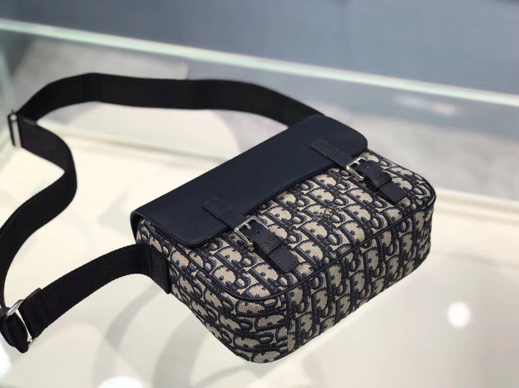Dior Blue Messenger Bag
