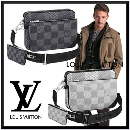 【大人気☆】LouisVuitton×トリオ・メッセンジャー バッグ N50027 N50017