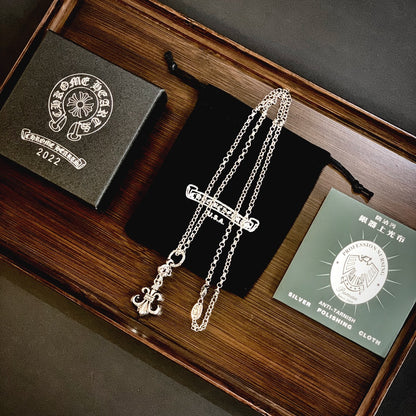 【クロムハーツ　ネックレス　ペンダント】CHROME HEARTS　1ボールBSフレアチャーム ペンダント【チェーン付】　ネックレス